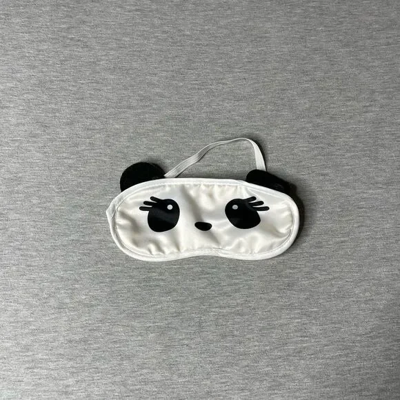 SHEIN Girl’s Panda Bear Eyes Print Sleeping Eye Mask