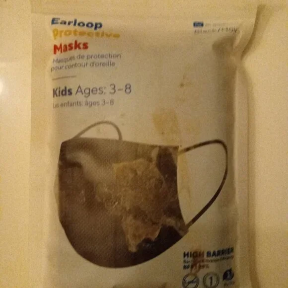 10 Earloop Protective Mask Kids Age 3 - 8