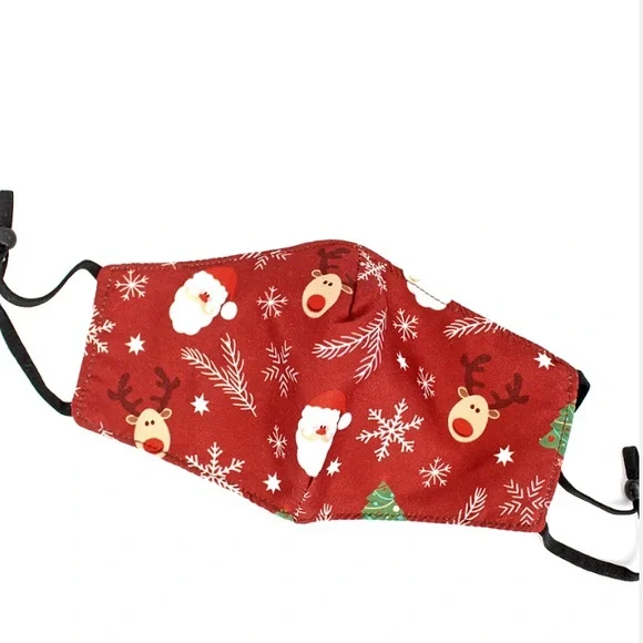 3/$20 Kids Christmas Icons Fashion Face Mask