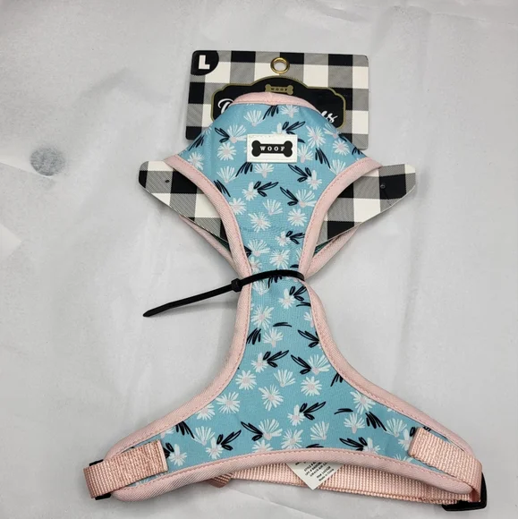 Dog harness -floral print