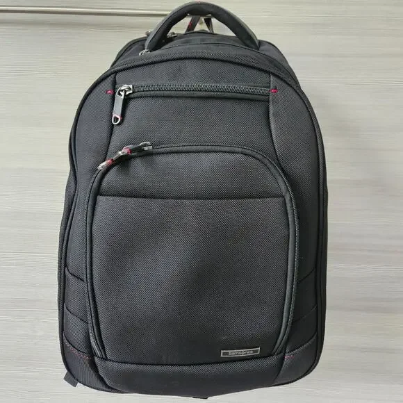 Samsonite‎ Xenon 2 Laptop TSA Checkpoint Friendly Laptop Backpack Black Red Bag