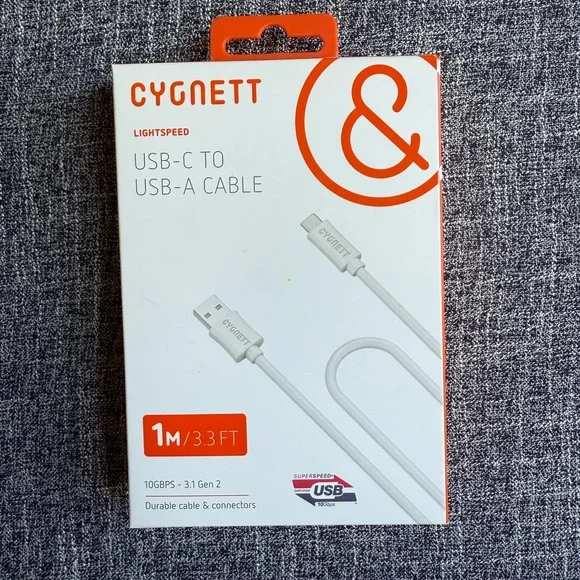 USB-C to USB-A Cable (1 m/ 3.3 ft)