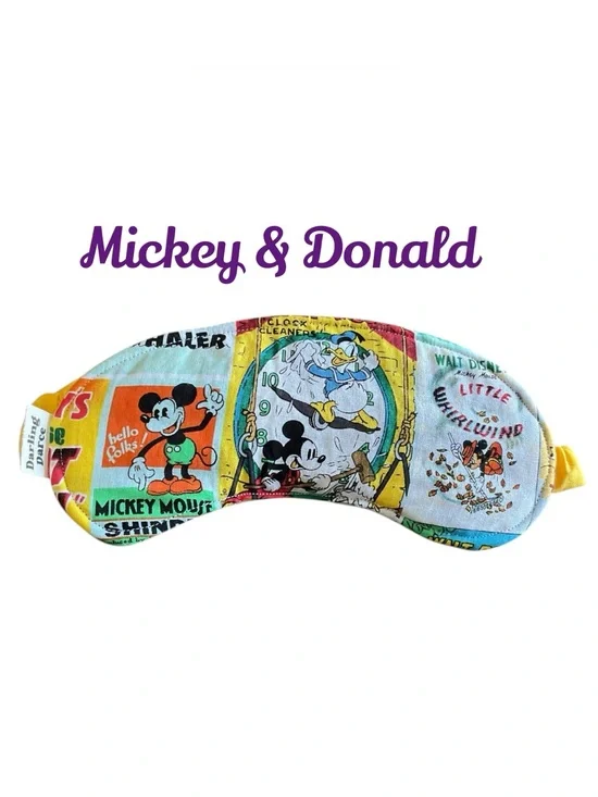 Classic Mickey and Donald Print Kids Sleep Mask