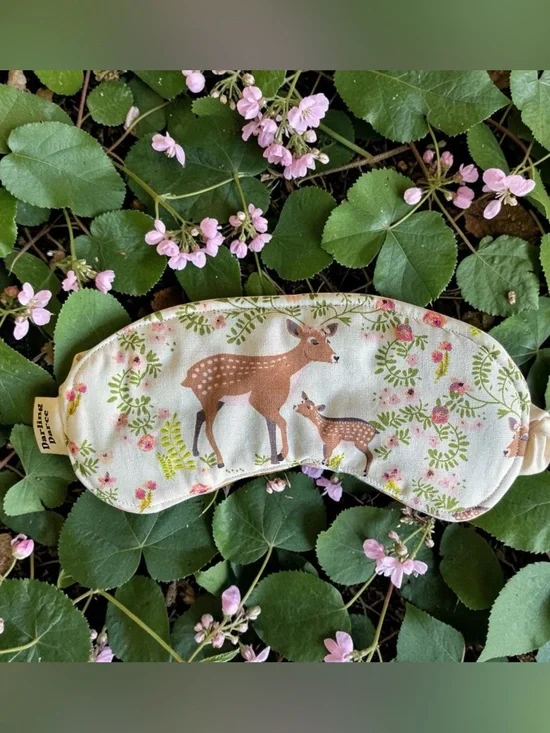 Deer Theme Kids Sleep Mask New Handmade
