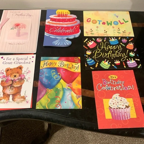 Assortment of 40 Occasion Cards