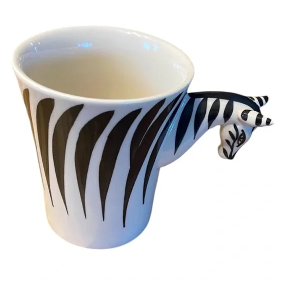 PIER 1 IMPORTS ⭐️ zebra mug