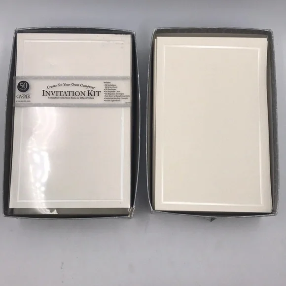 Gartner Wedding Invitations and Thank You Notes