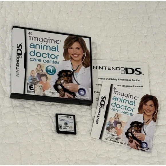Imagine Animal Doctor Care Center Simulation For Nintendo DS DSi 3DS 2DS 5E