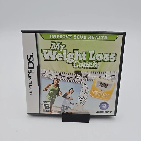 My Weight Loss Coach Nintendo DS New Factory Sealed w‎ Pedometer OOP Ubisoft