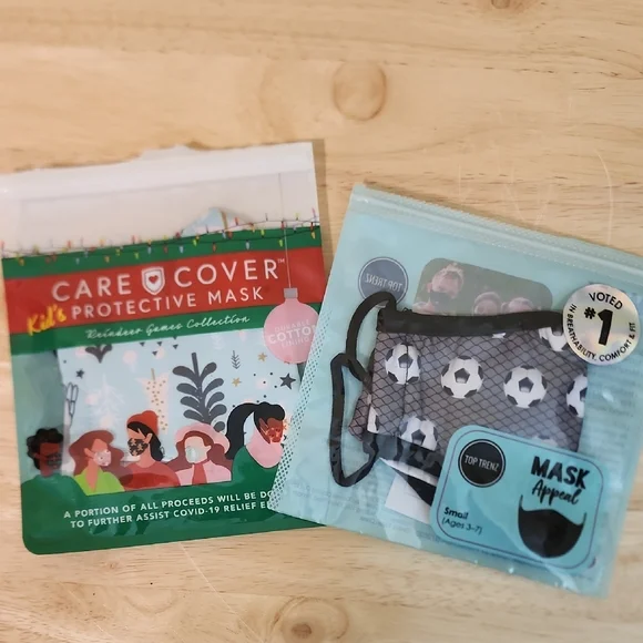 Care Cover Protective Mask Set for Kids