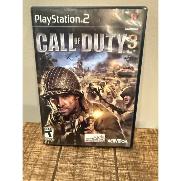 Call of Duty 3 (Sony PlayStation 2, 2006) [CIB W/ Manual]