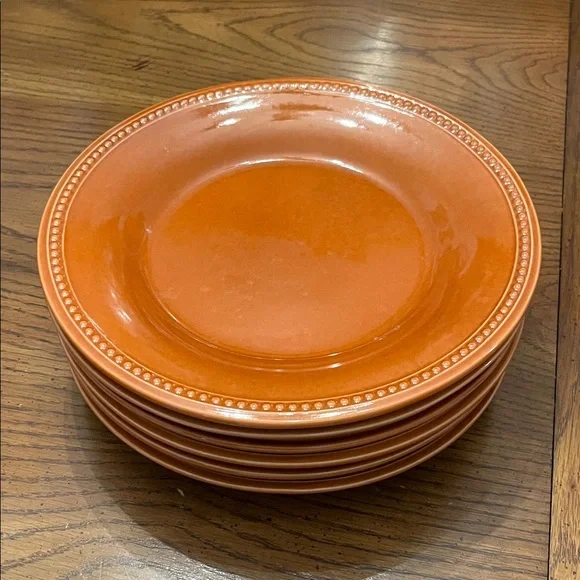 Pier 1 Spice‎ Route Nutmeg Dinner Plate Set, set of 6