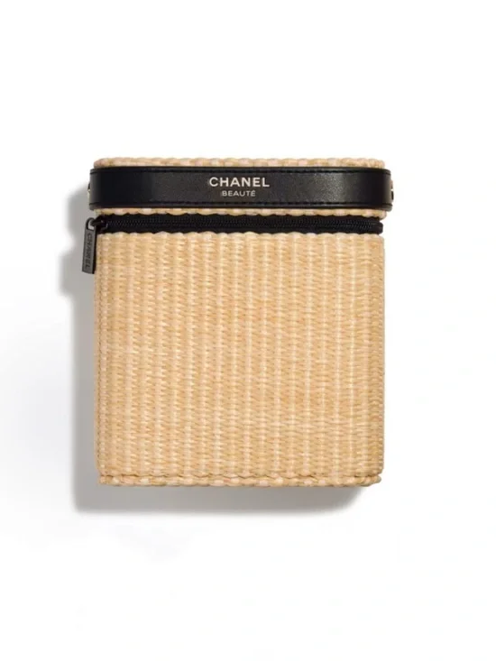 Chanel Beaute woven bag