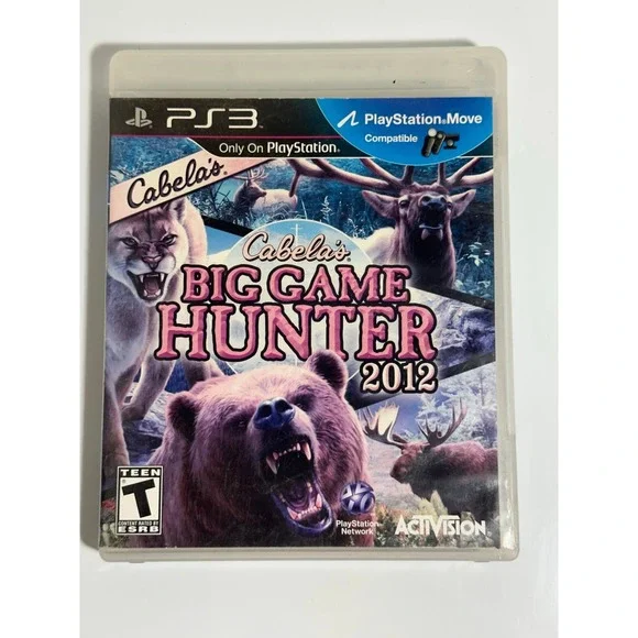 Cabela's Big Game Hunter 2012 (Sony PlayStation 3, 2011, PS3) Compete, tested