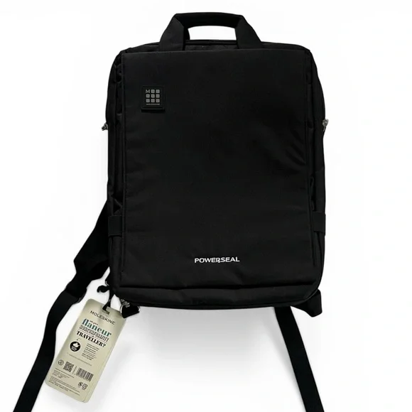 Moleskine ID Vertical 15 Device Bag -Black- Slimline bag fits a 15