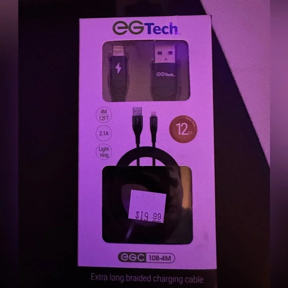 USB - Lightning IPhone IPad Charging Cable 12FT Long NEW