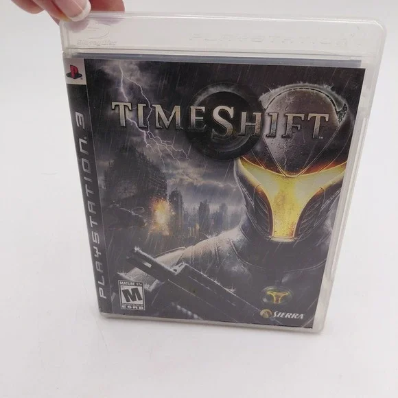 Sony Playstation 3 PS3 Timeshift Game 2007 Sierra Complete CIB + Manual