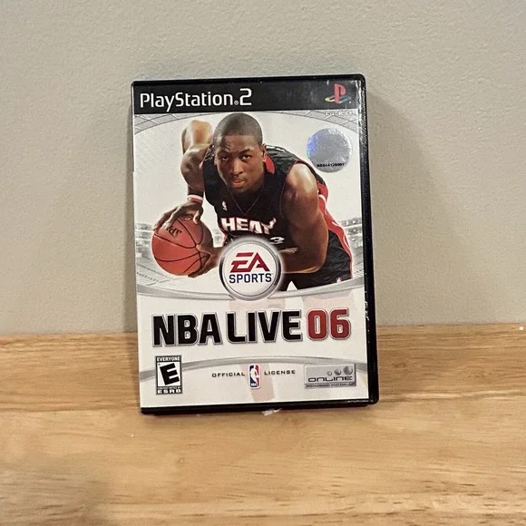 NBA Live 06 Basketball Sony PS2 PlayStation 2 CIB Disk And Case EA SPORTS