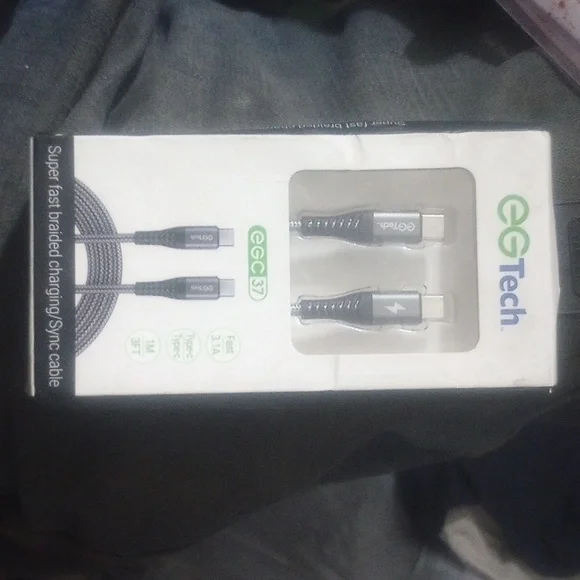 Type c to type c charging cable