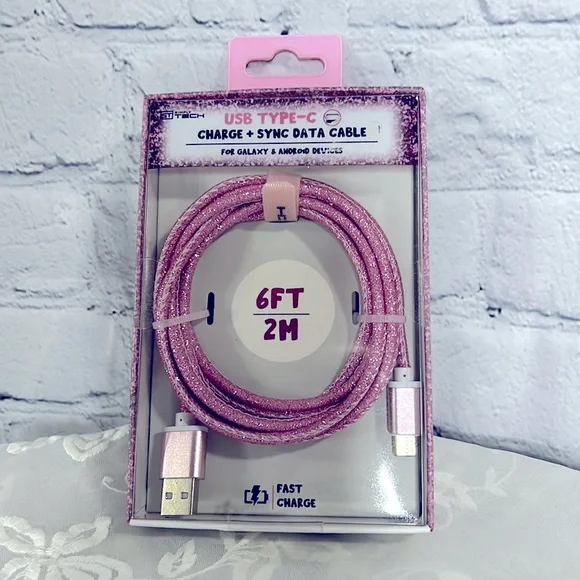 ✨Pink USB Type-C | Charge & Sync Data Cable > for Galaxy & Android devices.✨💖