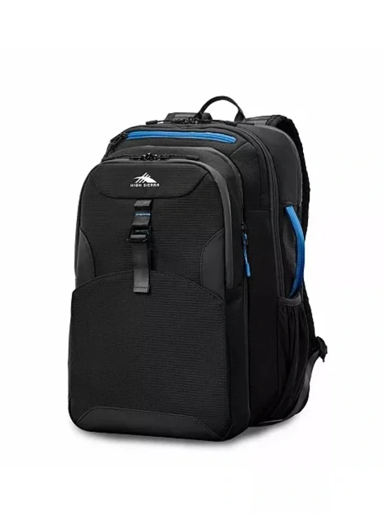 High Sierra Black Campus Backpack 18.5 Hi-Life 3-In-1 Convertible, travel bag ✈️