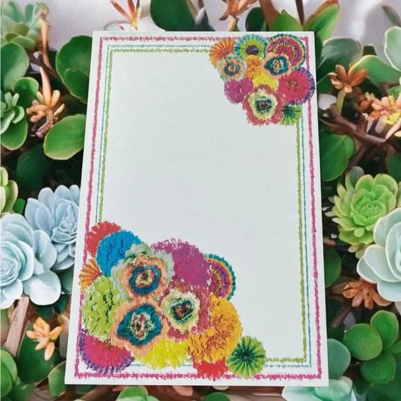 3/$18 Odd Balls Invitations (Blank) Style 3A521 Flores de Crepe- Open Box
