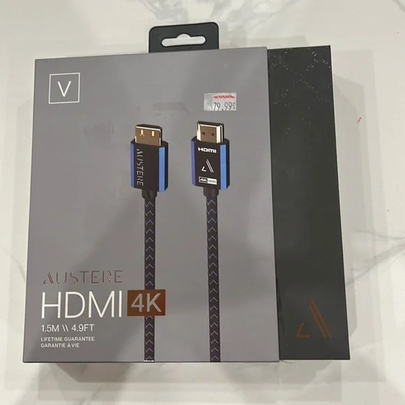 Austere HDMI 4K CABLE 1.5 M // 4.9 FT
