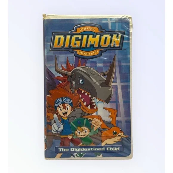 Digimon The Digidestined Child VHS Movie Anime Sealed Vtg Y2k 2000