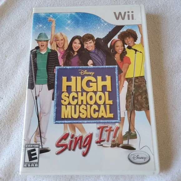 High School‎ Musical Sing It Nintendo Wii - disc/manual/case Adult Owned