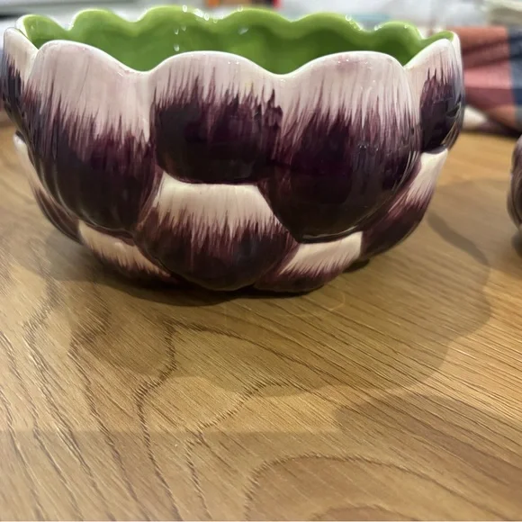 Pier 1 Imports Artichoke Ceramic Set