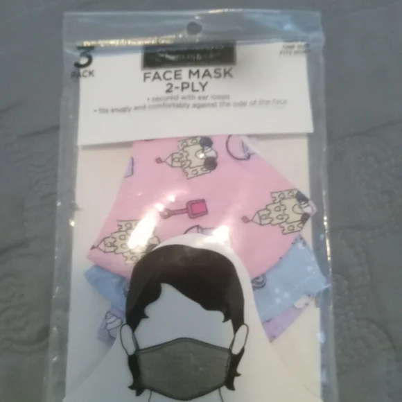 New Kids Cloth Face Masks