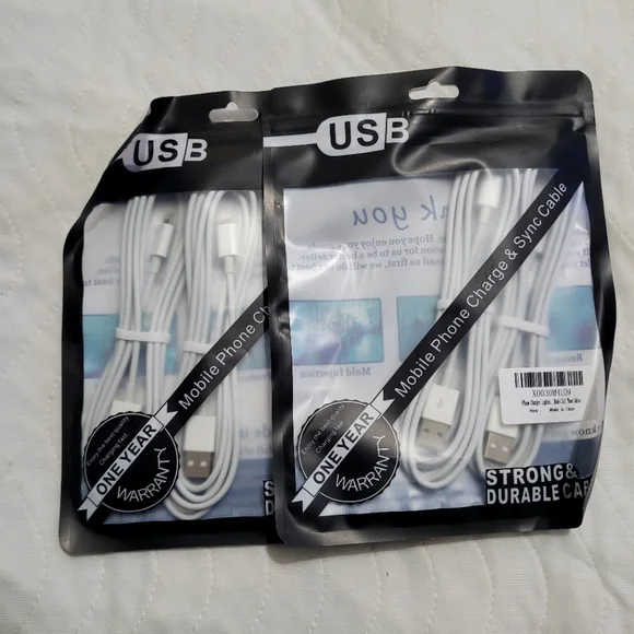 6 ft iphone cable 4 pieces
