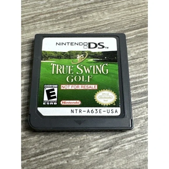 True Swing Golf - Nintendo DS Kiosk Demo - Not For Resale