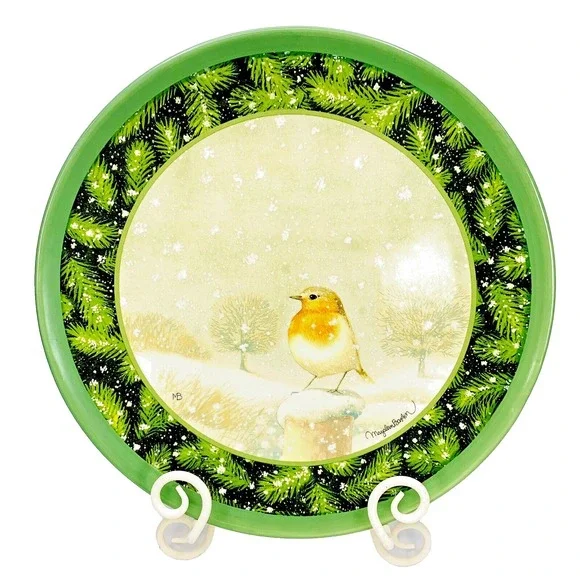Hallmark Marjolein Bastin Snow Bird Nature's Sketchbook Plate 12