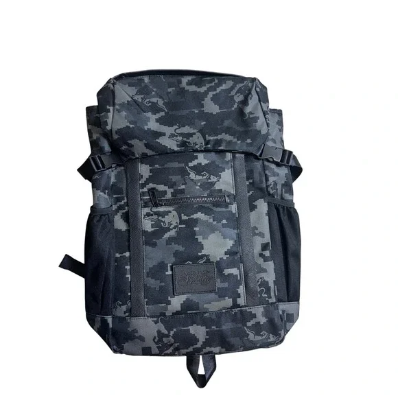 Red‎ Bull Signature Series Digital Camo Backpack Gray Black Tactical Rucksack