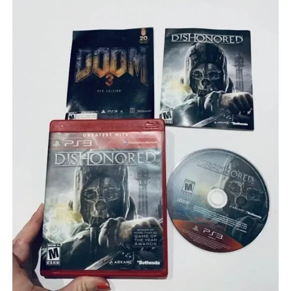 Dishonored PS3 Game PlayStation 3 action Video M‎ 2012 BAKc