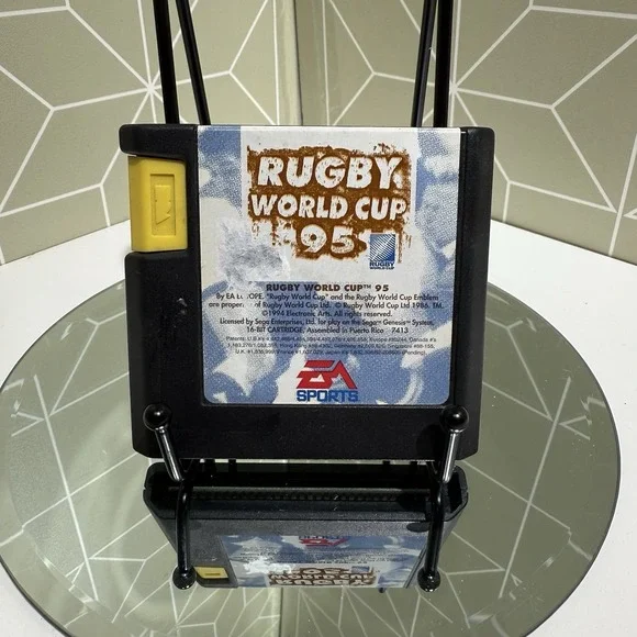 RUGBY WORLD CUP 1995 SEGA GENESIS CIB W REG CARD‎ VIDEO GAME EA SPORTS