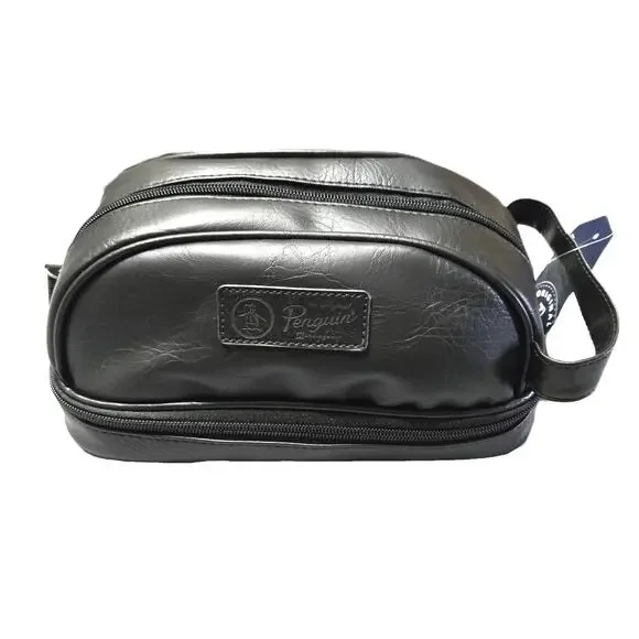 Original Penguin Toiletries Bag Dorm Carryall Organize Travel
