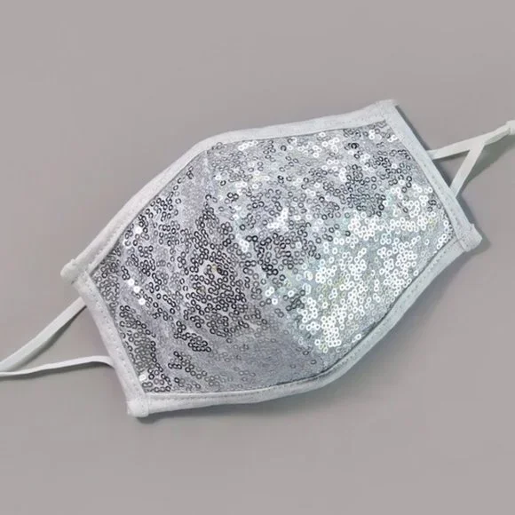 Sequin Face Mask with filter pocket - Child size
