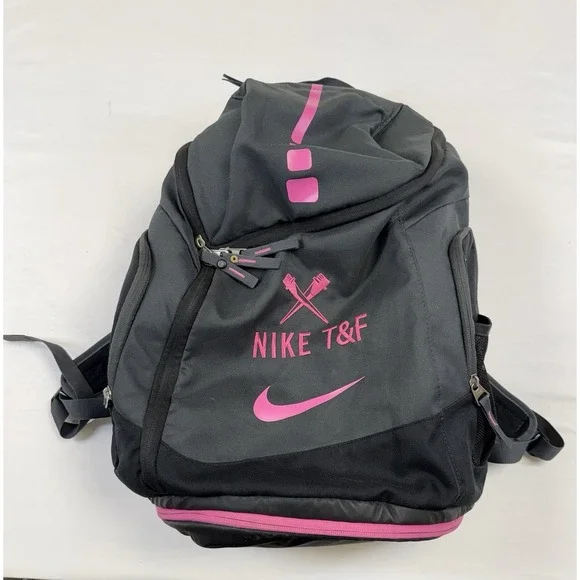 Nike‎ Elite Basketball Backpack Black Pink Edition Large Gym Bag