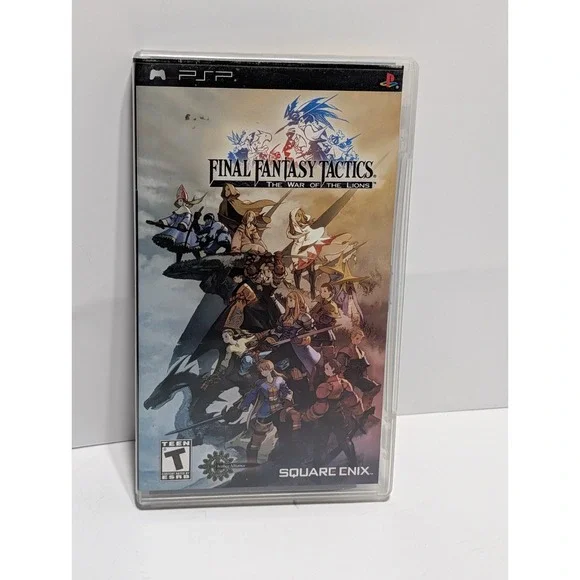 Final Fantasy Tactics War of the Lions PSP CIB Complete JRPG Square Enix