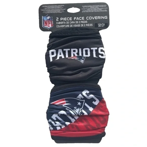 NFL Patriots Face Covering Masks