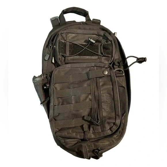 Helpline Tactical Black Backpack