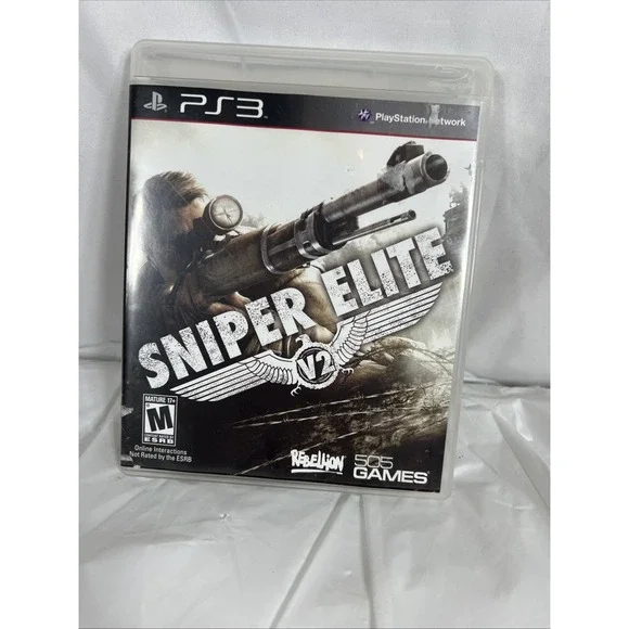 Sniper Elite V2 PS3 Sony‎ PlayStation 3 Complete CIB Very Good Condition