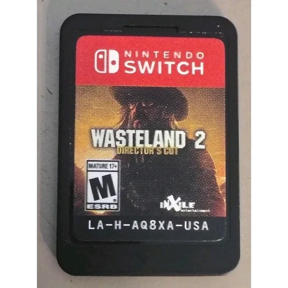 Wasteland 2: Director's Cut (Nintendo Switch) Game Cartridge Only - Tested RPG