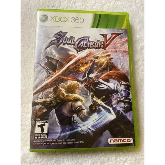 SOUL CALIBUR V Microsoft‎ Xbox 360 2012 Complete CIB