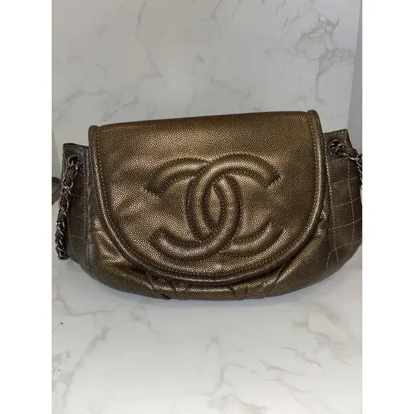 Chanel Metallic Flap Bag - Great Condition