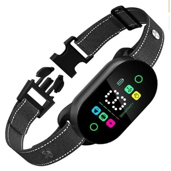 Bark Collar, Rechargeable Dog Bark Collar for Large Medium Small Dogs, Anti Bark