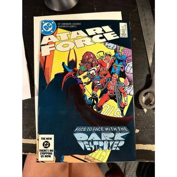 ATARI FORCE 5 MAY‎ 84 Face to Face with the Dark Destroyer Comic Book