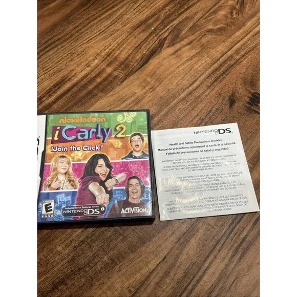 iCarly 2:‎ iJoin the Click (Nintendo DS, 2010) CIB